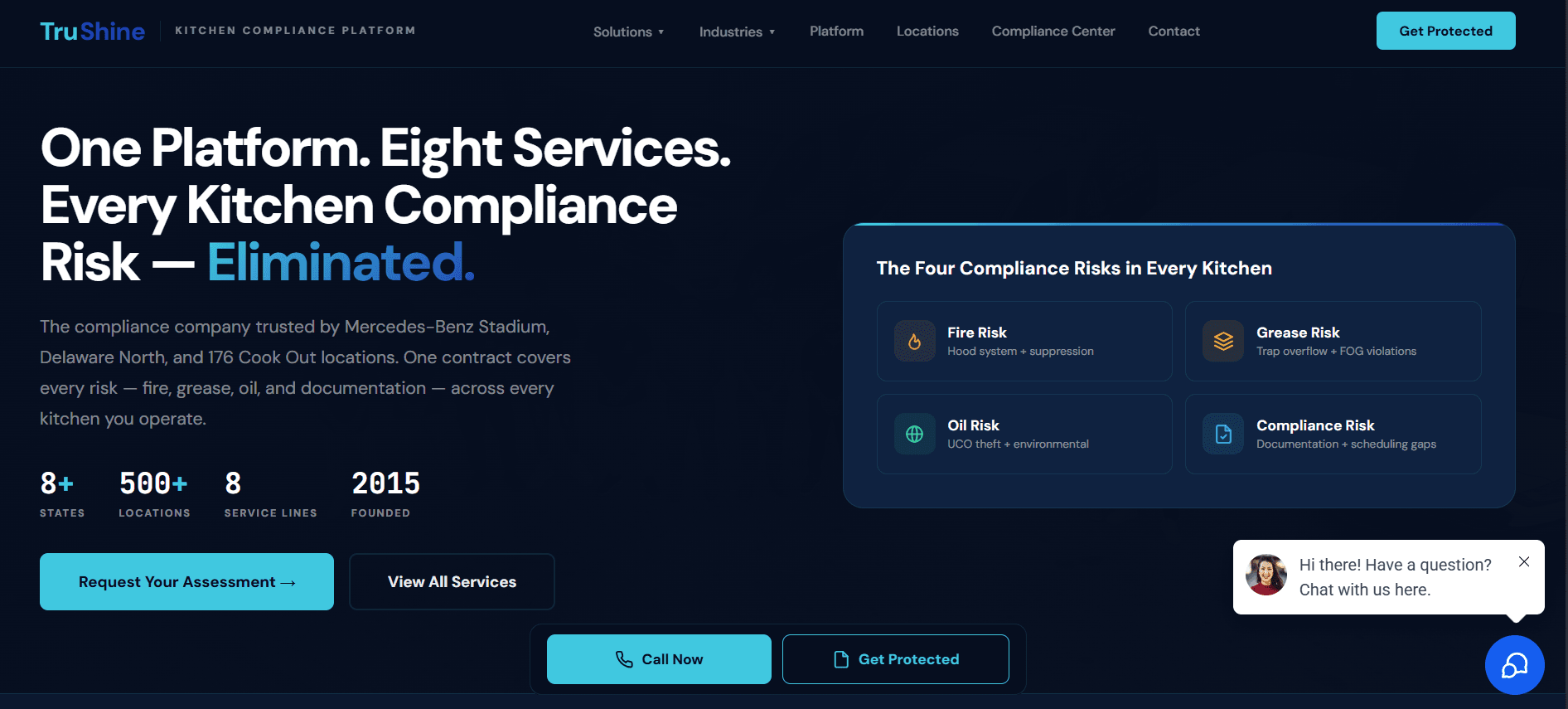 TruShine — Commercial Cleaning & Safety Services Platform